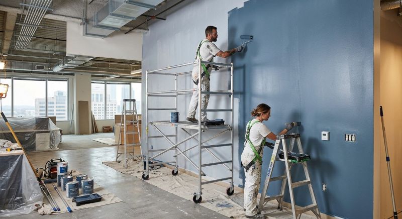Retail Ceiling Painting in Arvada, CO