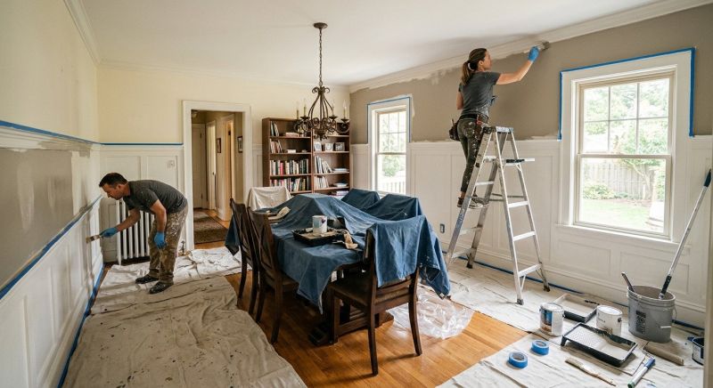 Dining Room Painting in Waco, TX