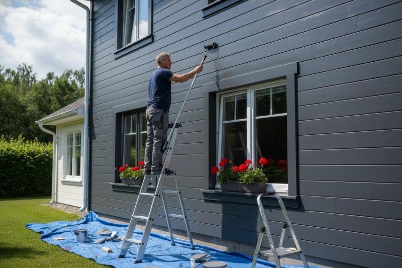 Fascia Painting in Waco, TX